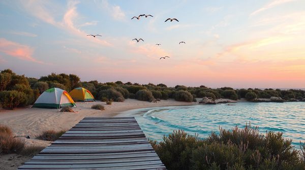 Venez découvrir le charmant camping perla di mare en corse